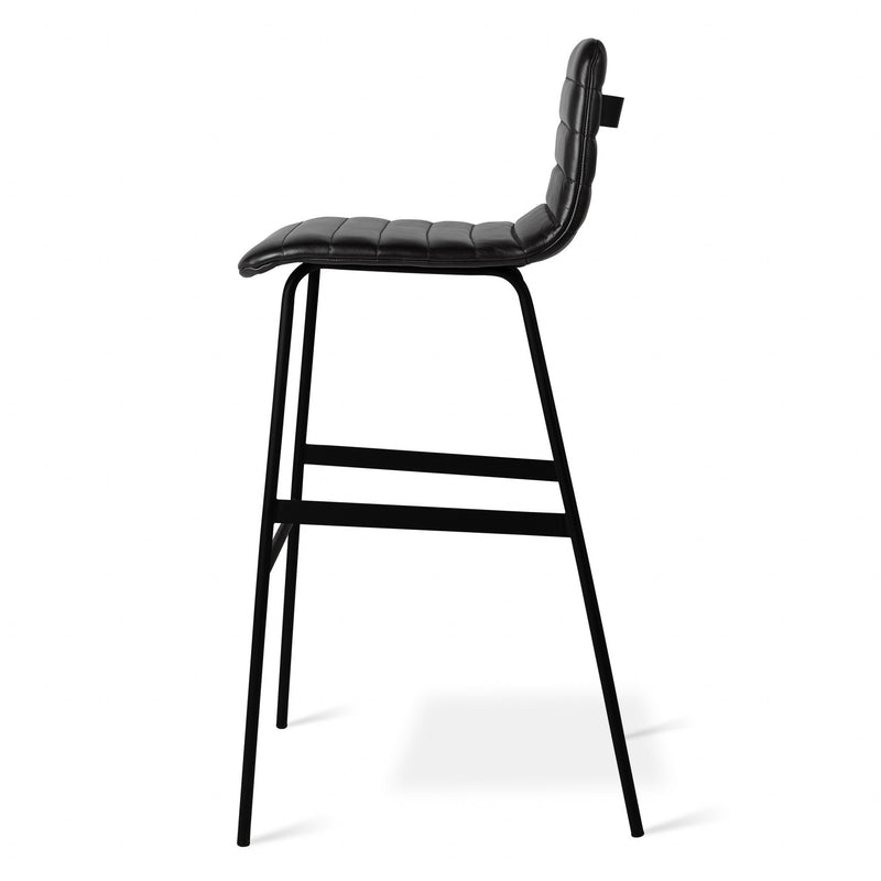 media image for Lecture Upholstered Barstool in Various Colors Alternate Image 278