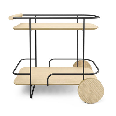 product image for Arcade Bar Cart in Various Colors Flatshot Image 30