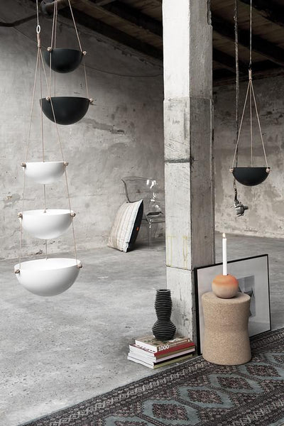 product image for small pif paf puf hanging storage in dark grey design by oyoy 2 11