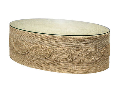 product image of Barbados Oval Coffee Table Flatshot Image 564