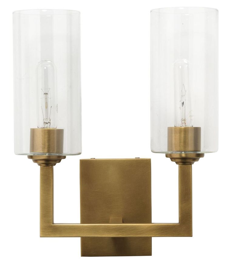 media image for Linear Double Wall Sconce Flatshot Image 234