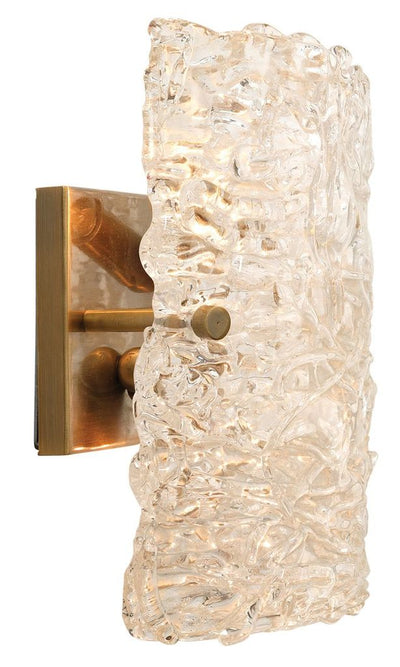 product image for Swan Curved Glass Sconce Front Image 1