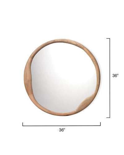 product image for Organic Round Mirror Alternate Image 9 59