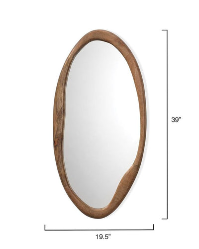 product image for Organic Oval Mirror Alternate Image 9 32