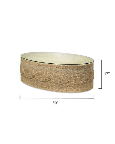 product image for Barbados Oval Coffee Table Alternate Image 9 52