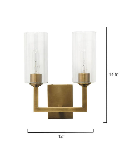 product image for Linear Double Wall Sconce Alternate Image 9 14