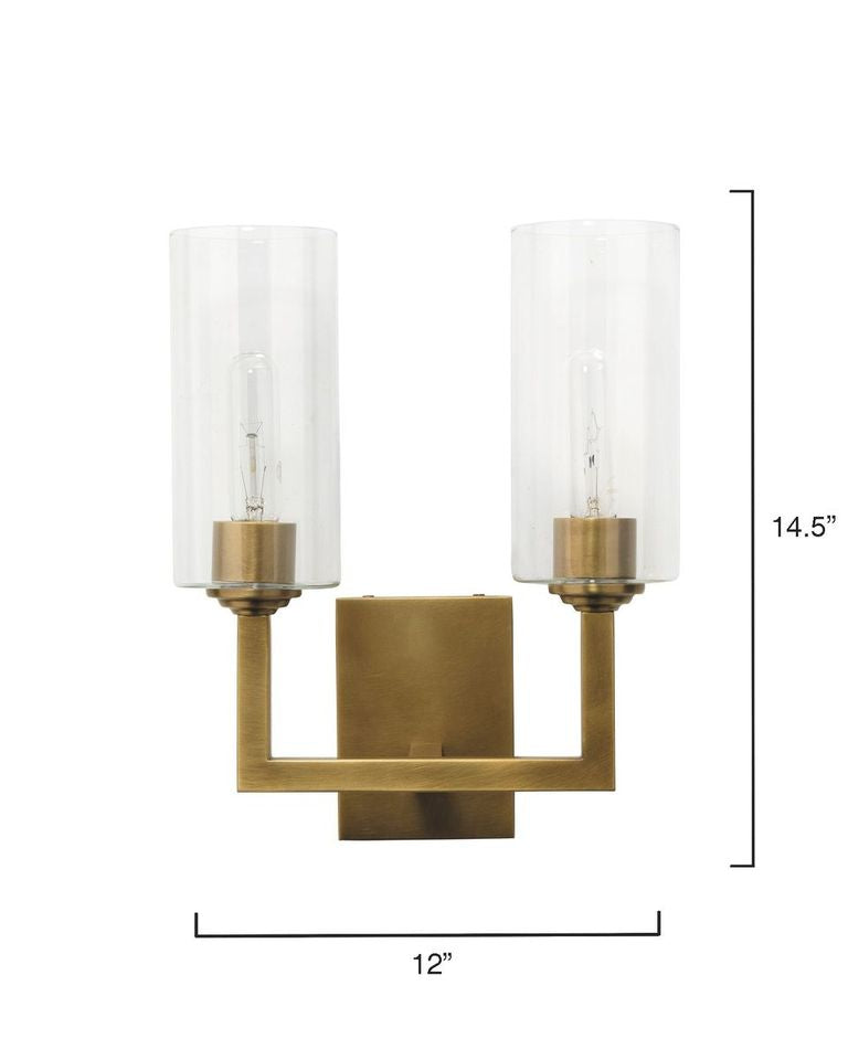 media image for Linear Double Wall Sconce Alternate Image 9 286