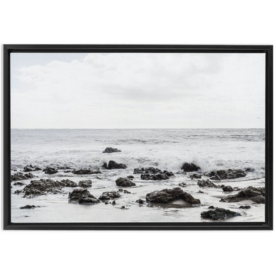 product image for winter shore framed canvas 11 72