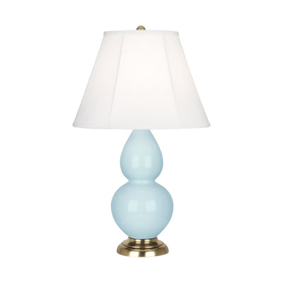 product image of baby blue glazed ceramic double gourd accent lamp by robert abbey ra 1689 1 540