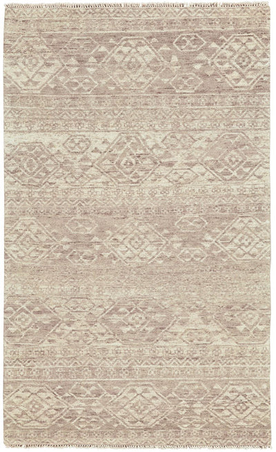 product image of Shadan Hand Knotted Gray and Taupe Rug by BD Fine Flatshot Image 1 55