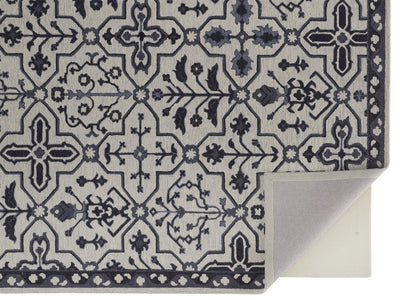 product image for Faris Hand Tufted Gray and Black Rug by BD Fine Fold Image 1 26