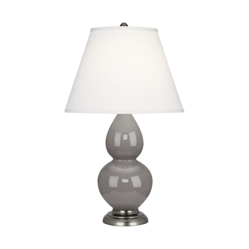 media image for smoky taupe glazed ceramic double gourd accent lamp by robert abbey ra 1768 6 262