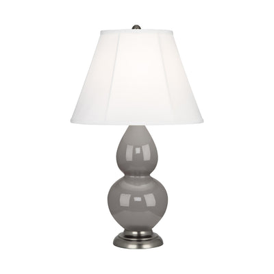 product image for smoky taupe glazed ceramic double gourd accent lamp by robert abbey ra 1768 5 79