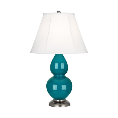 product image for peacock glazed ceramic double gourd accent lamp by robert abbey ra 1771 3 28