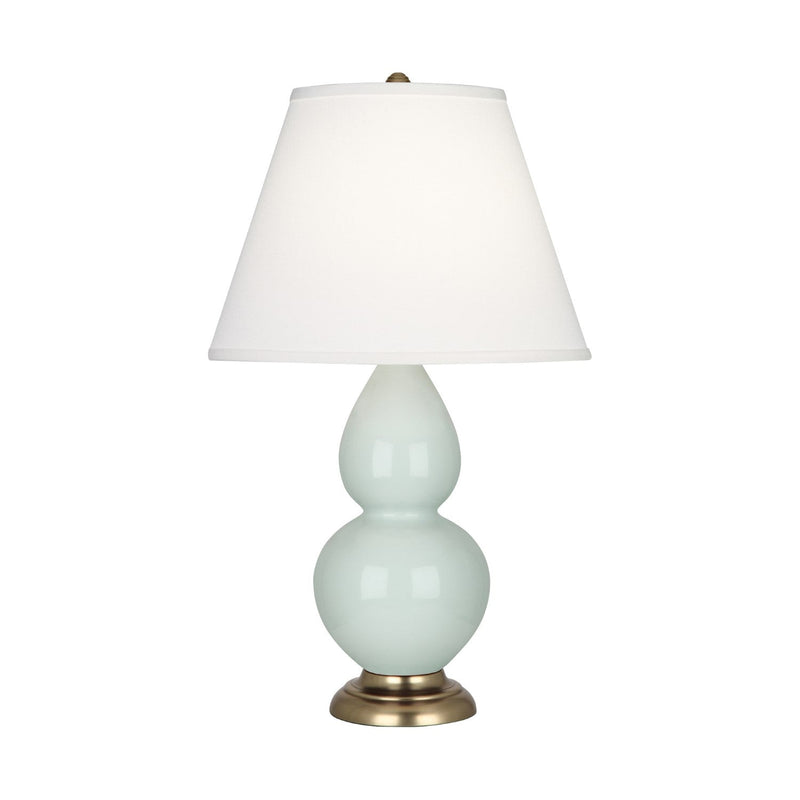 media image for celadon glazed ceramic double gourd accent lamp by robert abbey ra 1786 2 210