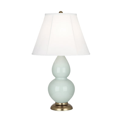 product image for celadon glazed ceramic double gourd accent lamp by robert abbey ra 1786 1 8