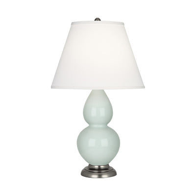 product image for celadon glazed ceramic double gourd accent lamp by robert abbey ra 1786 4 75