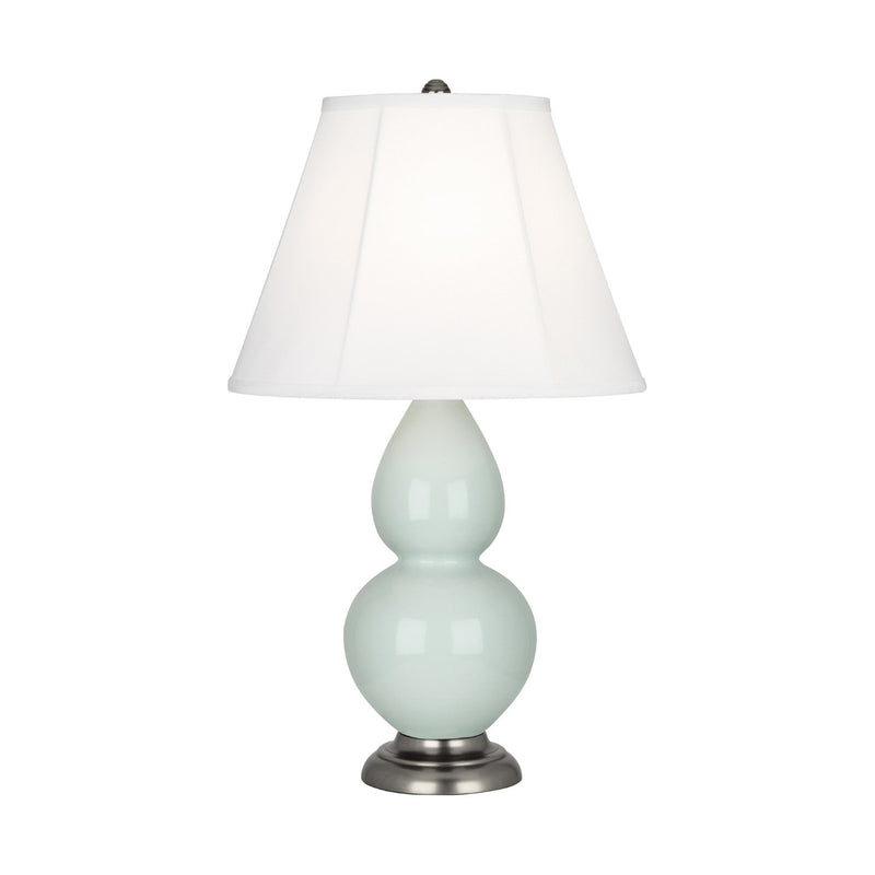 media image for celadon glazed ceramic double gourd accent lamp by robert abbey ra 1786 3 255