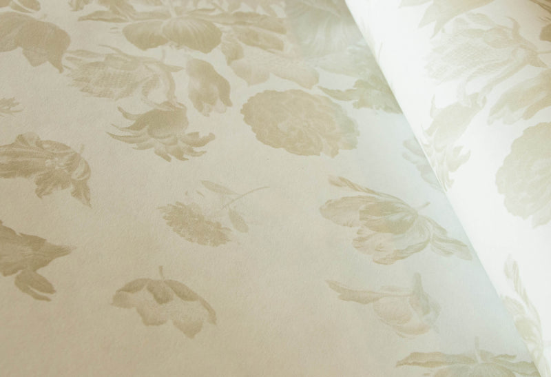 media image for Flower Rain Almond Wall Mural from the Tropical Collection by Galerie Wallcoverings 251