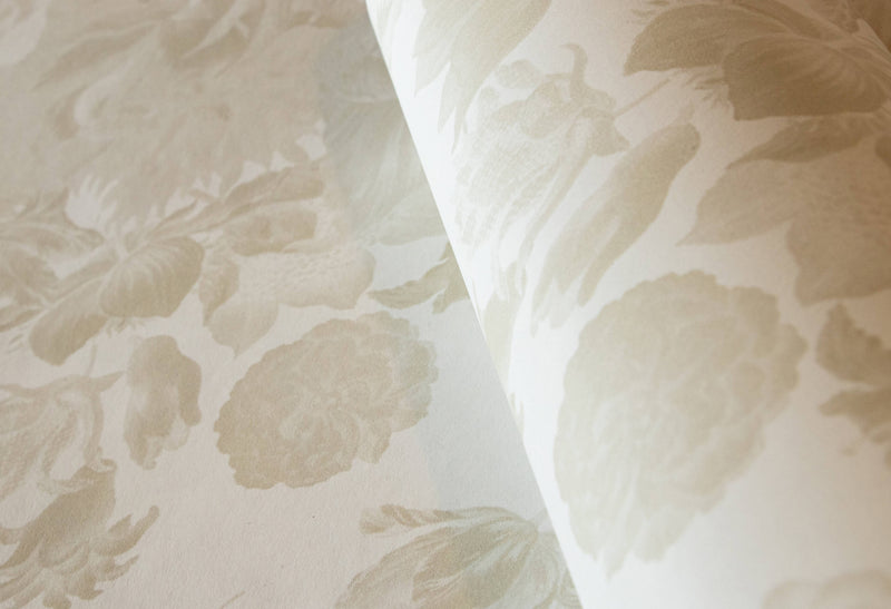 media image for Flower Rain Almond Wall Mural from the Tropical Collection by Galerie Wallcoverings 210