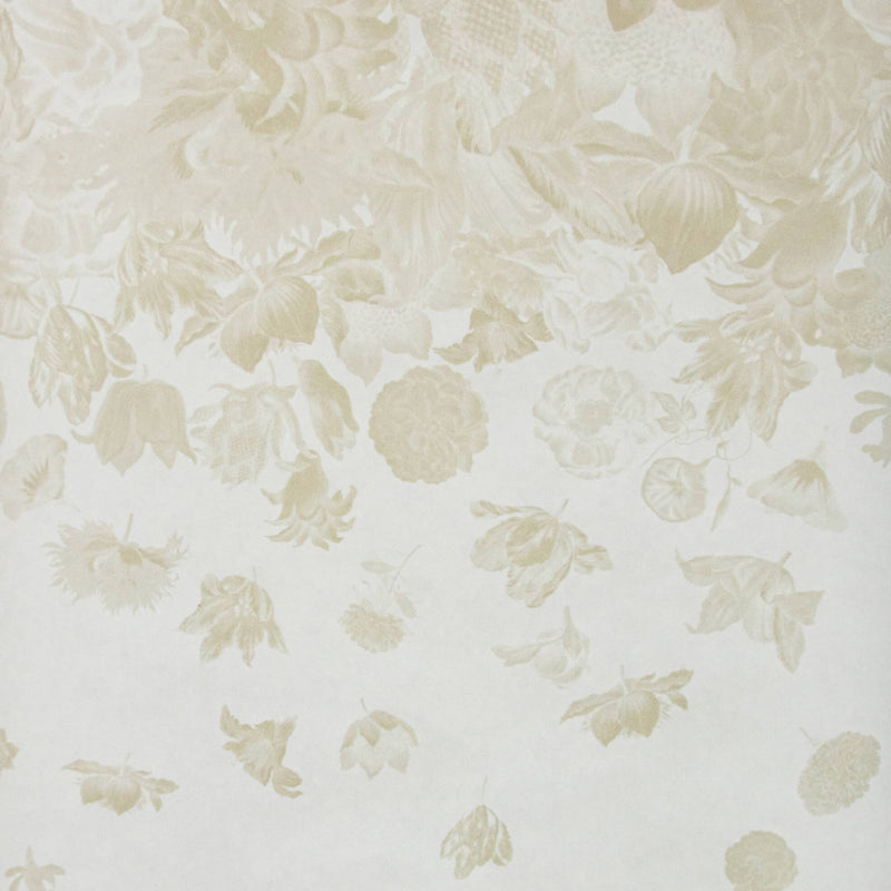 media image for Flower Rain Almond Wall Mural from the Tropical Collection by Galerie Wallcoverings 212
