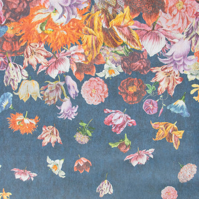 product image for Flower Rain Blueberry Wall Mural from the Tropical Collection by Galerie Wallcoverings 45