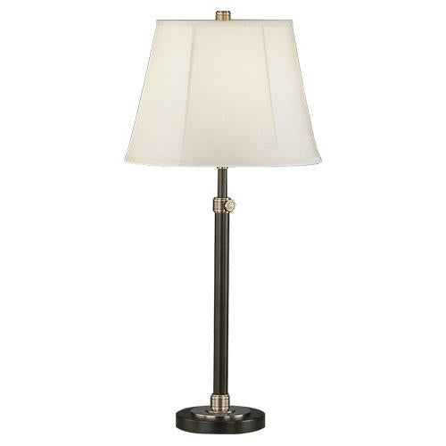 media image for Bruno Adjustable Column Table Lamp by Robert Abbey 269