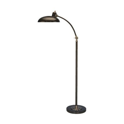 product image for Bruno Adjustable "C" Arm Task Floor Lamp by Robert Abbey 95