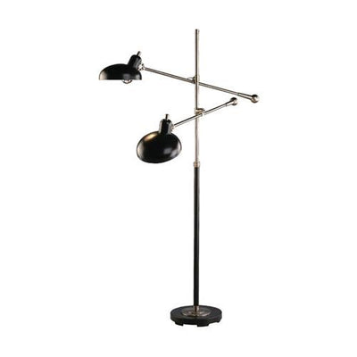 product image for Bruno Adjustable Double-Arm Floor Lamp by Robert Abbey 83
