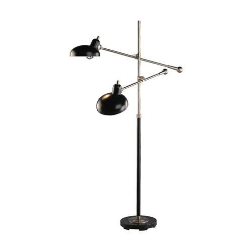 media image for Bruno Adjustable Double-Arm Floor Lamp by Robert Abbey 287