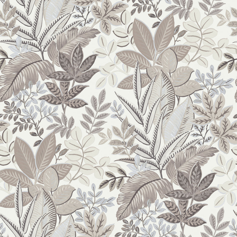media image for Foliage Beige Wallpaper from the Into the Wild Collection by Galerie Wallcoverings 21
