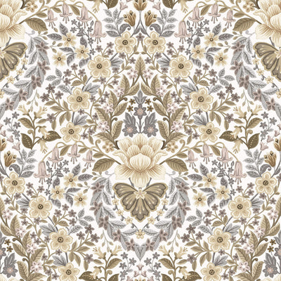 product image for Floral Damask Beige Wallpaper from the Into the Wild Collection by Galerie Wallcoverings 66