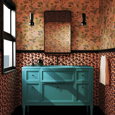 product image for Into the Wild Orange Wallpaper from the Into the Wild Collection by Galerie Wallcoverings 18