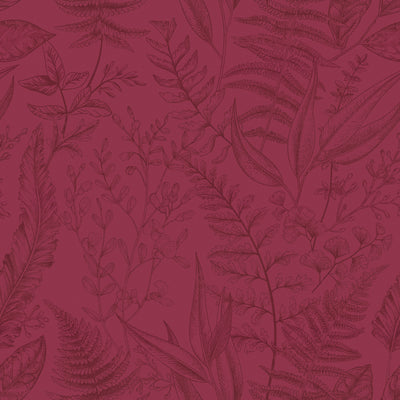 product image of Botanical Red Wallpaper from the Into the Wild Collection by Galerie Wallcoverings 546