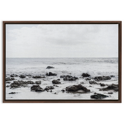 product image for winter shore framed canvas 9 4