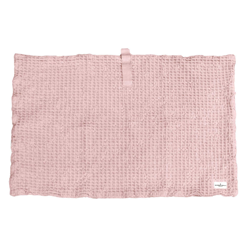 media image for big waffle bath mat in multiple colors design by the organic company 6 258
