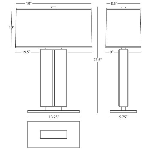 media image for Sloan Table Lamp by Robert Abbey 215