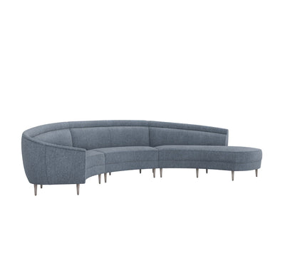 product image for Capri Chaise 3 Piece Sectional 30 28