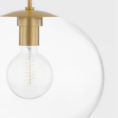 product image for margot 1 light extra large pendant by mitzi h270701xl agb 4 15