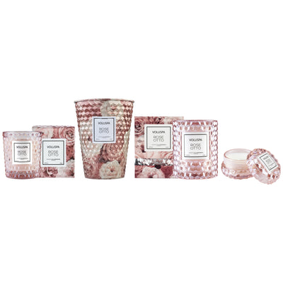 product image for Macaron Candle in Rose Otto design by Voluspa 24