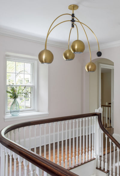 product image for willow 6 light chandelier by mitzi h348806 pn bk 5 59