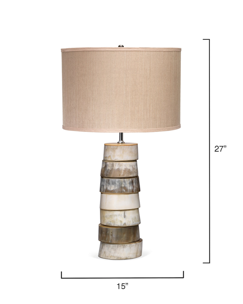media image for Stacked Horn Table Lamp design by Jamie Young 262