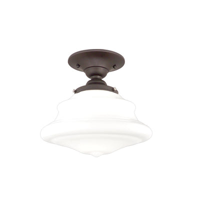 product image for petersburg 1 light semi flush 3409f design by hudson valley lighting 1 87