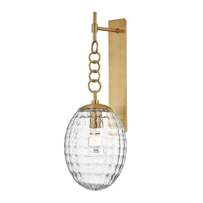 product image for venice 1 light wall sconce design by hudson valley 2 86