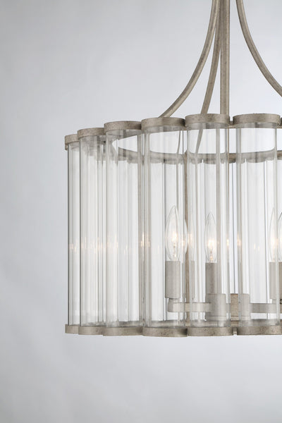 product image for Bridgewater 3 Light Glass Statement Chandelier By Lumanity 5 23