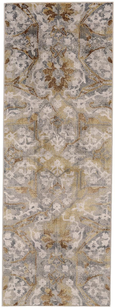 product image for Herbert Gray and Gold Rug by BD Fine Flatshot Image 1 35