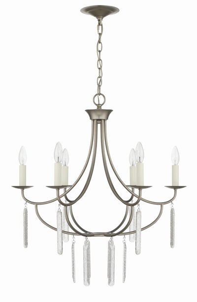product image for Ella 6 Light Classic Candle Chandelier By Lumanity 2 99