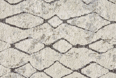 product image for Kiba Ivory and Gray Rug by BD Fine Texture Image 1 97