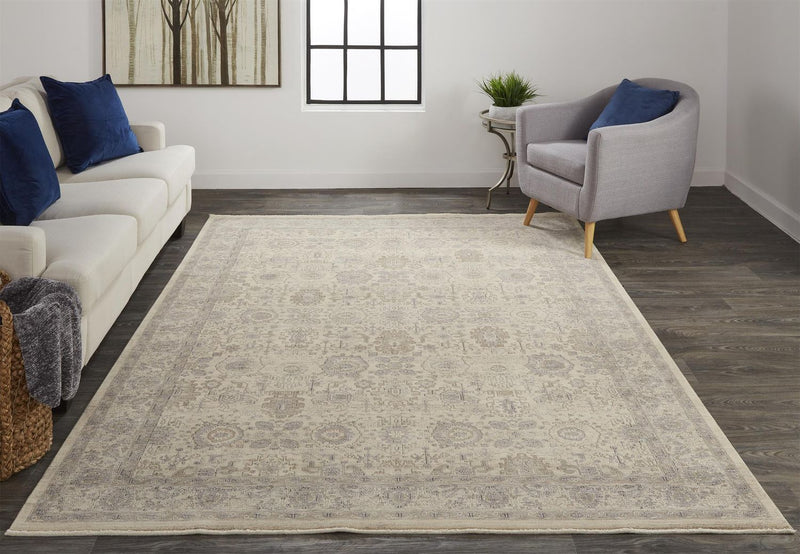 media image for Gilford Beige and Gray Rug by BD Fine Roomscene Image 1 241