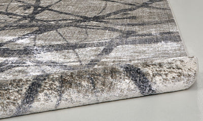 product image for Kiba Warm Gray and Charcoal Rug by BD Fine Roll Image 1 97
